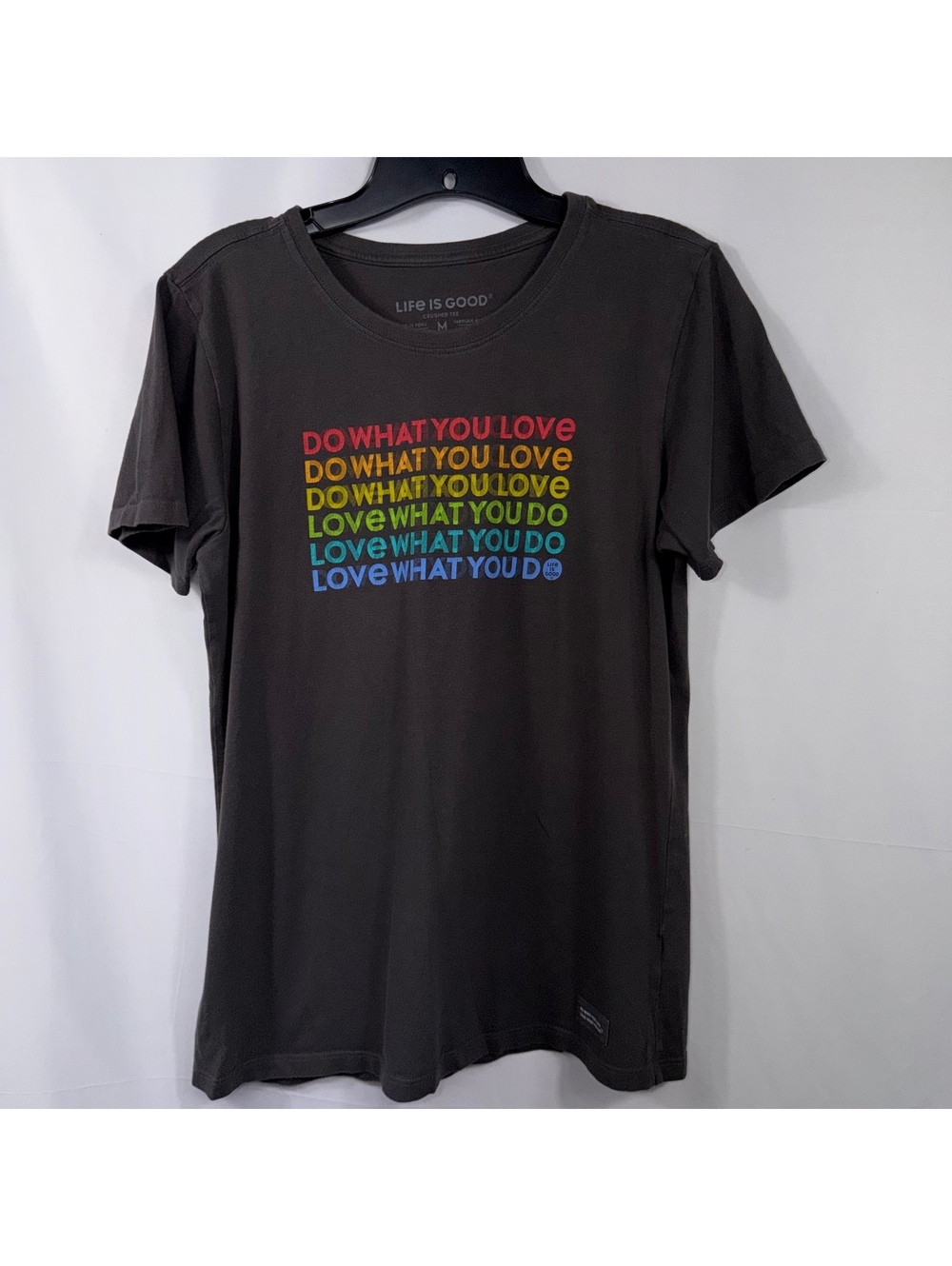 Life is Good Women’s M Do What You Love Graphic Tee